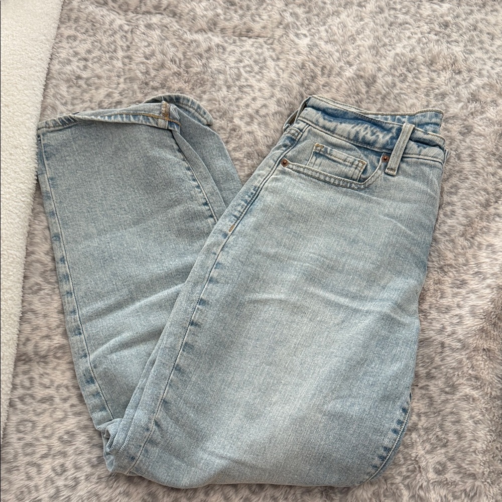NWT Old Navy Wide Leg Light Wash Jeans